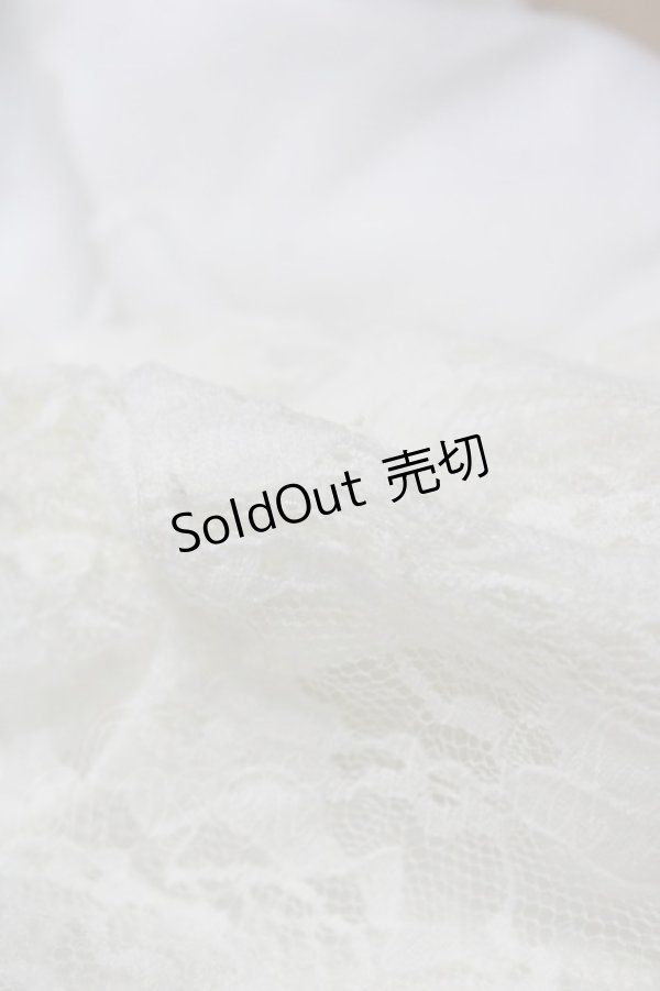 画像3: MA*RS / レース切替ボウタイブラウス Free オフ H-26-01-07-1050-EL-BL-NS-ZH (3)