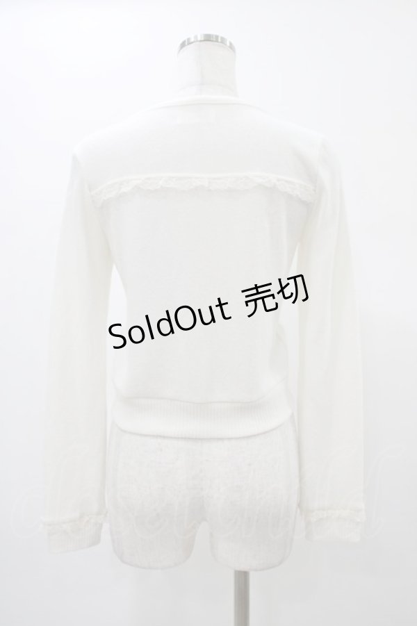 画像2: LIZ LISA / 襟ファーニットカーディガン Free オフ H-26-01-07-1051-LO-TO-NS-ZH (2)