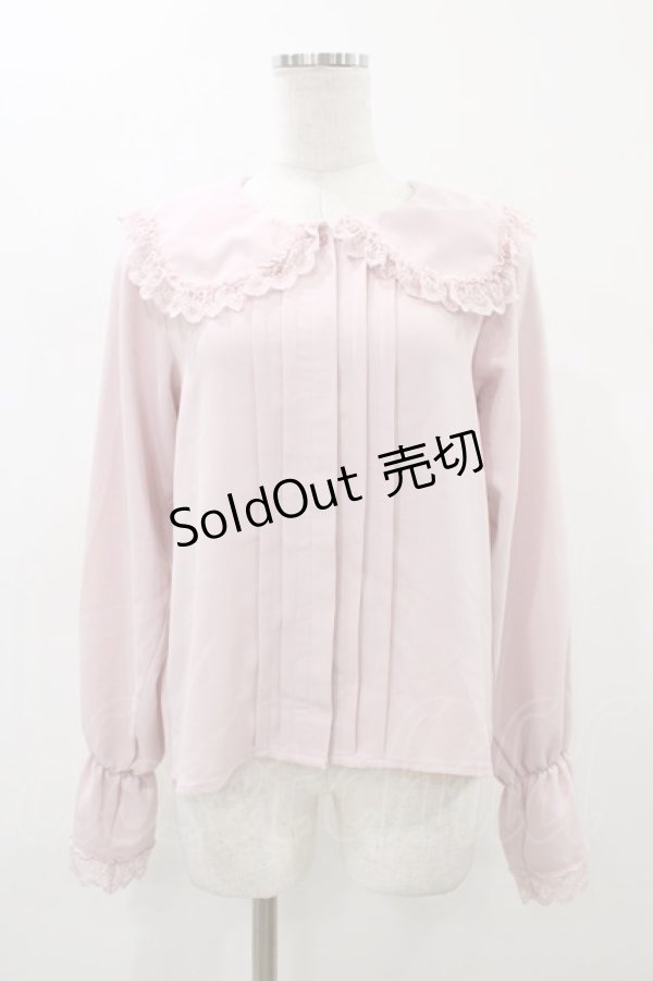 画像1: DearMyLove / 【mikko×DearMyLove】ブラウス M ピンク H-26-01-07-1054-EL-BL-NS-ZH (1)