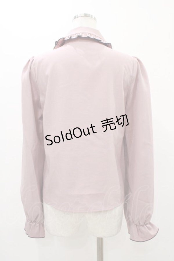 画像2: DearMyLove / リボンブラウス M ピンク H-26-01-07-1056-EL-BL-NS-ZH (2)