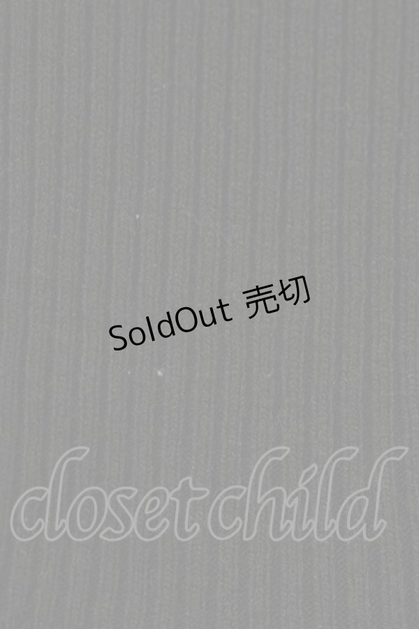 画像3: Ank Rouge / フリルリボンプルオーバー M ブラック H-26-01-07-1060-CA-TO-NS-ZH (3)