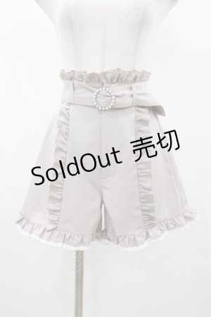 画像: NOEMIE / フリル使いショートパンツ S ピンク H-26-01-07-1013-LO-PA-NS-ZH