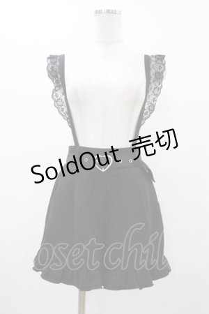 画像: MA*RS / ハートバックルショートパンツ Free ブラック H-26-01-07-1014-EL-PA-NS-ZH