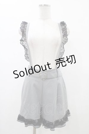 画像: MA*RS / ハートバックルショートパンツ Free ブラックチェック H-26-01-07-1015-EL-PA-NS-ZH