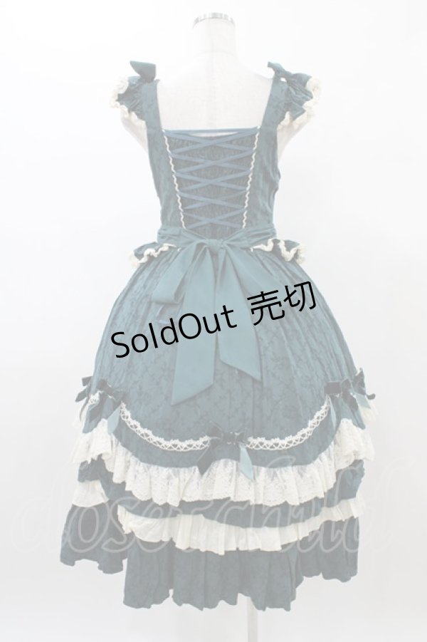 画像2: Hoshibako Works / 西洋人形魔法ジャンパースカート S グリーン H-26-01-07-1016-LO-OP-NS-ZH (2)