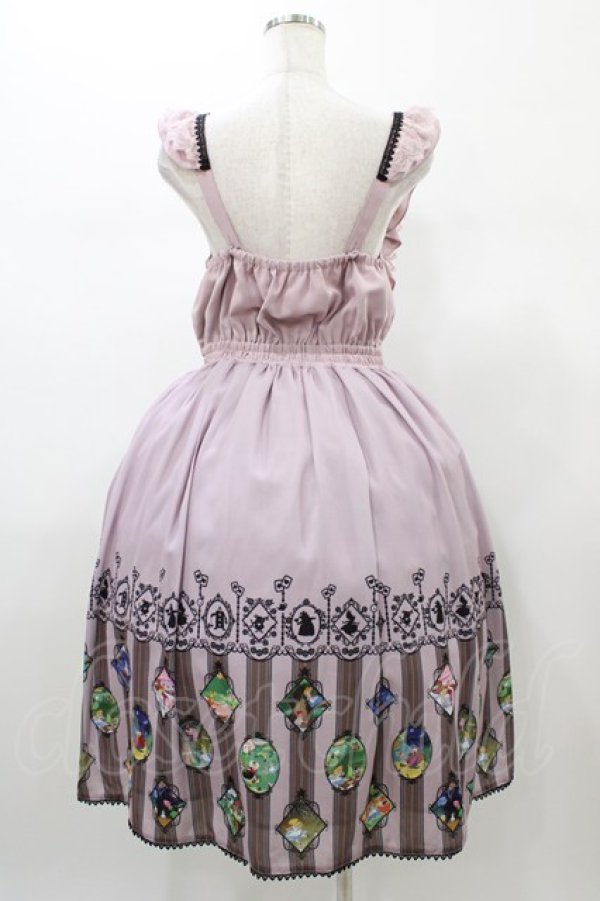 画像2: axes femme POETIQUE / ふしぎの国のアリス/ワンピース M ピンク H-26-01-07-1021-AX-OP-NS-ZH (2)