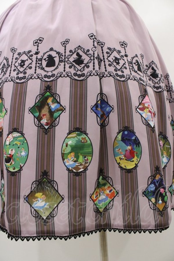 画像3: axes femme POETIQUE / ふしぎの国のアリス/ワンピース M ピンク H-26-01-07-1021-AX-OP-NS-ZH (3)