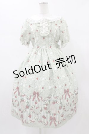 画像: axes femme Kawaii / ベリーフィールズワンピース M グリーン H-26-01-07-1023-AX-OP-NS-ZH