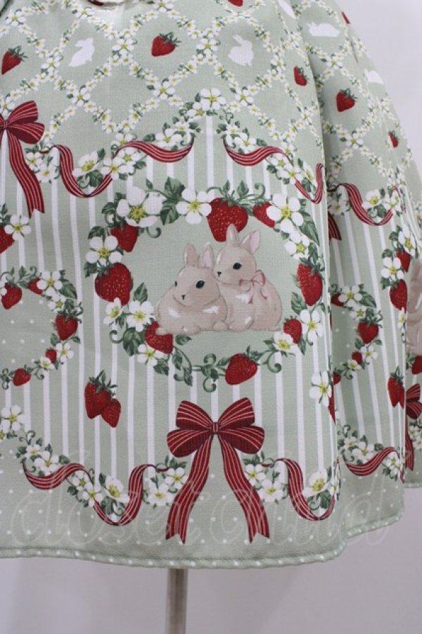 画像3: axes femme kawaii / ベリーフィールズワンピース M グリーン H-26-01-07-1023-AX-OP-NS-ZH (3)