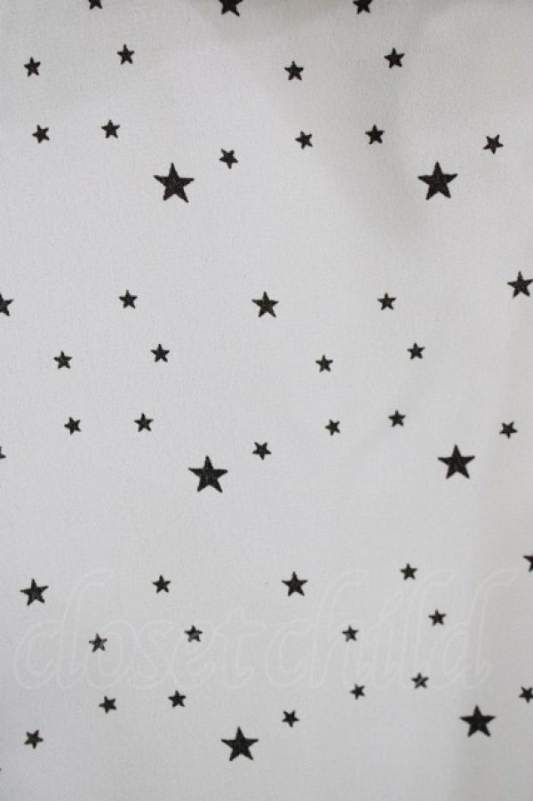 画像4: axes femme kawaii / 星柄ブラウス M オフ H-26-01-07-054-AX-BL-NS-ZH (4)