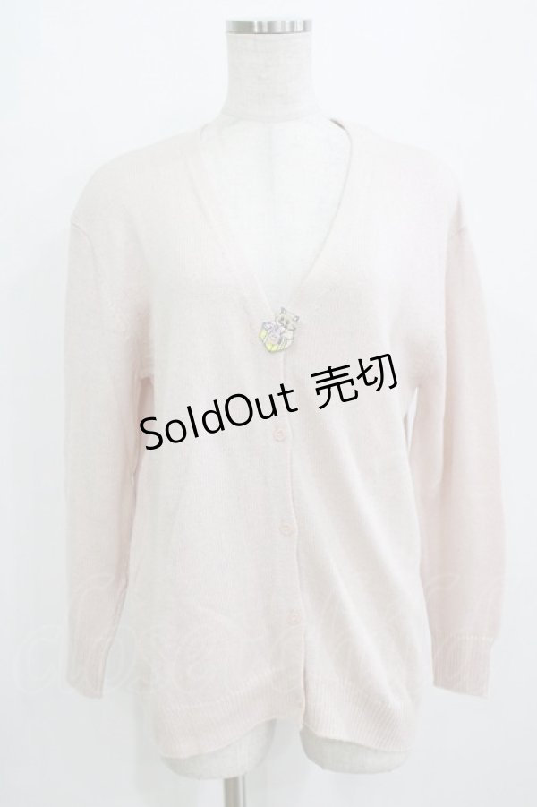 画像1: Franche Lippee / カーディガン M ピンク H-26-01-07-061-LO-TO-NS-ZH (1)