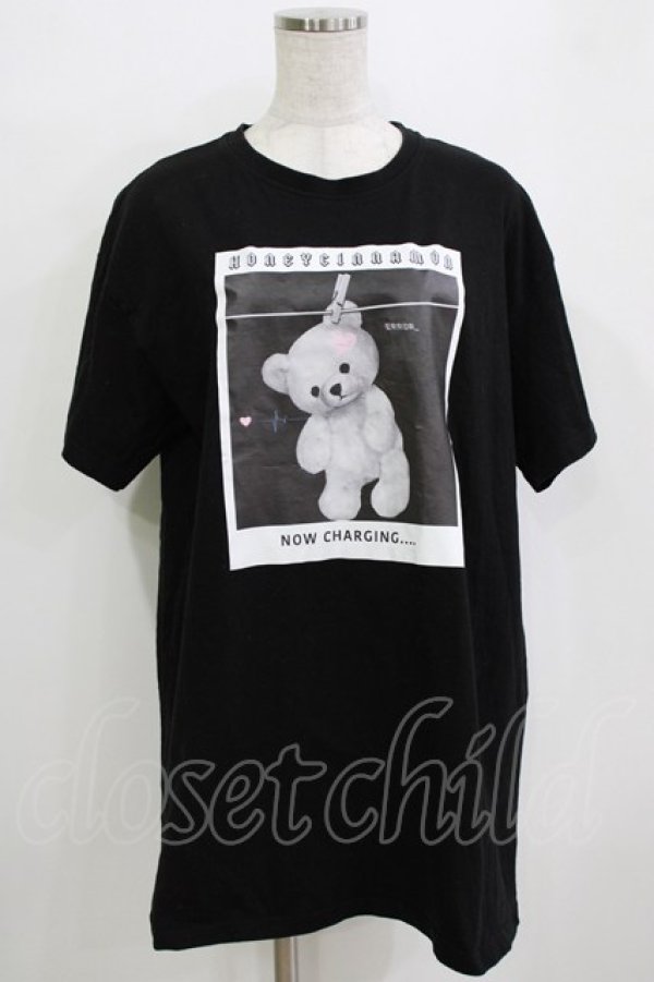 画像1: Honey Cinnamon / シナモンくんTee Free ブラック H-26-01-07-062-LO-TS-NS-ZH (1)
