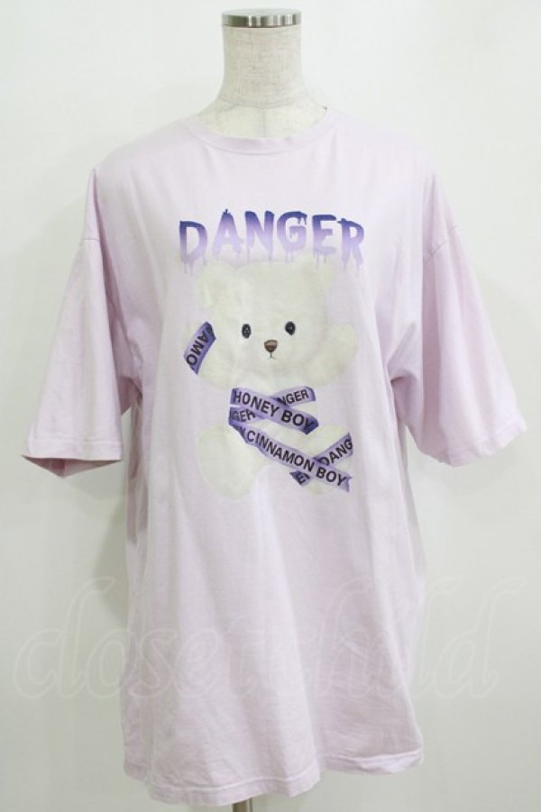 画像1: Honey Cinnamon / シナモンくんTee Free ラベンダー H-26-01-07-065-LO-TS-NS-ZH (1)