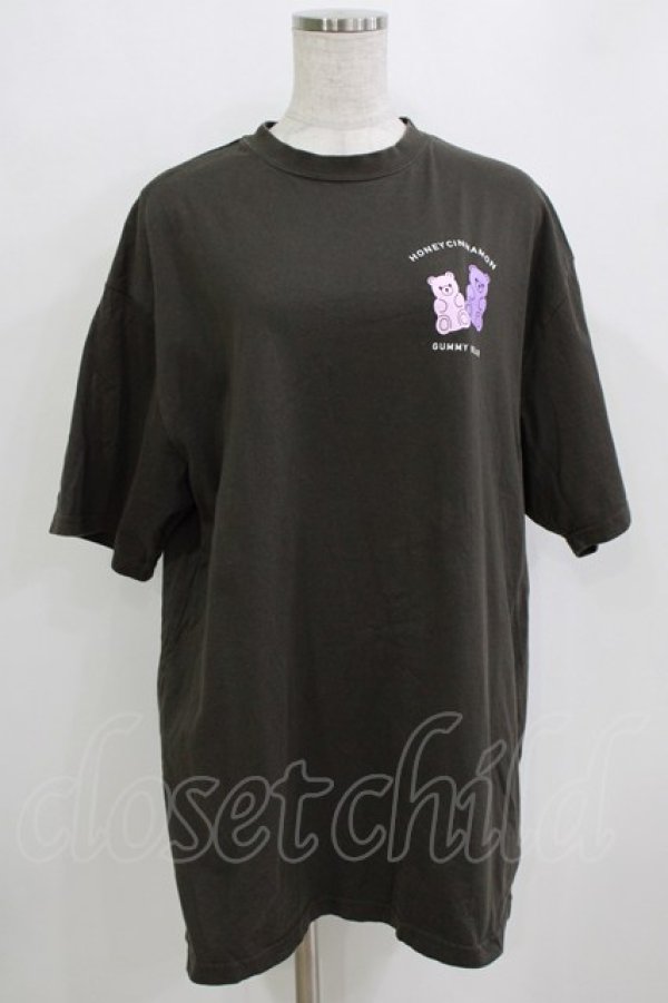 画像1: Honey Cinnamon / GUMMY BEAR Tee Free グレー H-26-01-07-066-LO-TS-NS-ZH (1)
