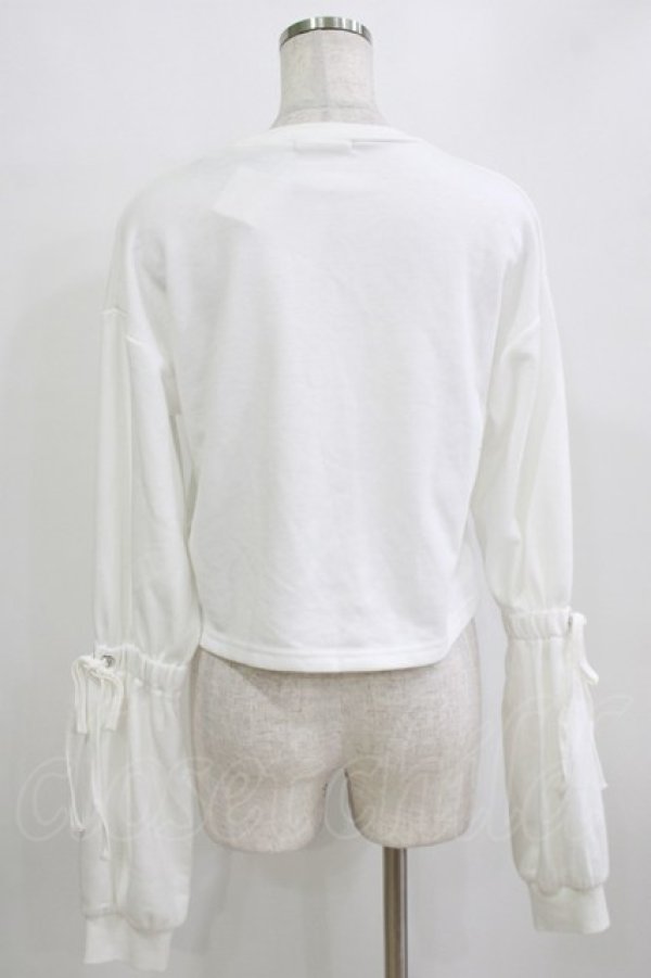 画像3: EATME / マムルークスリーブショートTOP Free オフホワイト H-26-01-07-067-LO-TO-NS-ZH (3)
