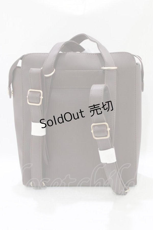 画像2: m petit by misako / AMリュック  ブラウン H-26-01-07-069-LO-BG-NS-ZH (2)