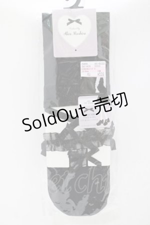 画像: Alice Mashiro / ECMAOVKシアーガーター  ブラック H-26-01-07-071-PU-ZA-NS-ZH