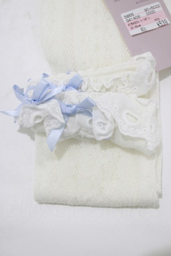 画像2: Alice Mashiro / ECMAHSレーシーリボン  オフ H-26-01-07-072-PU-ZA-NS-ZH (2)