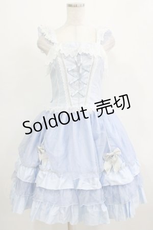 画像: BABY,THE STARS SHINE BRIGHT / 雪の妖精ジャンパースカート Free サックス H-26-01-07-007-BA-OP-NS-ZH