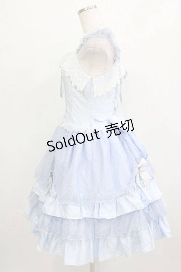 画像2: BABY,THE STARS SHINE BRIGHT / 雪の妖精ジャンパースカート Free サックス H-26-01-07-007-BA-OP-NS-ZH (2)