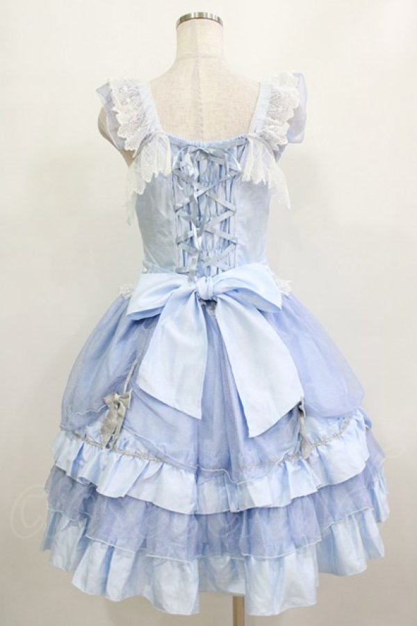 画像3: BABY,THE STARS SHINE BRIGHT / 雪の妖精ジャンパースカート Free サックス H-26-01-07-007-BA-OP-NS-ZH (3)