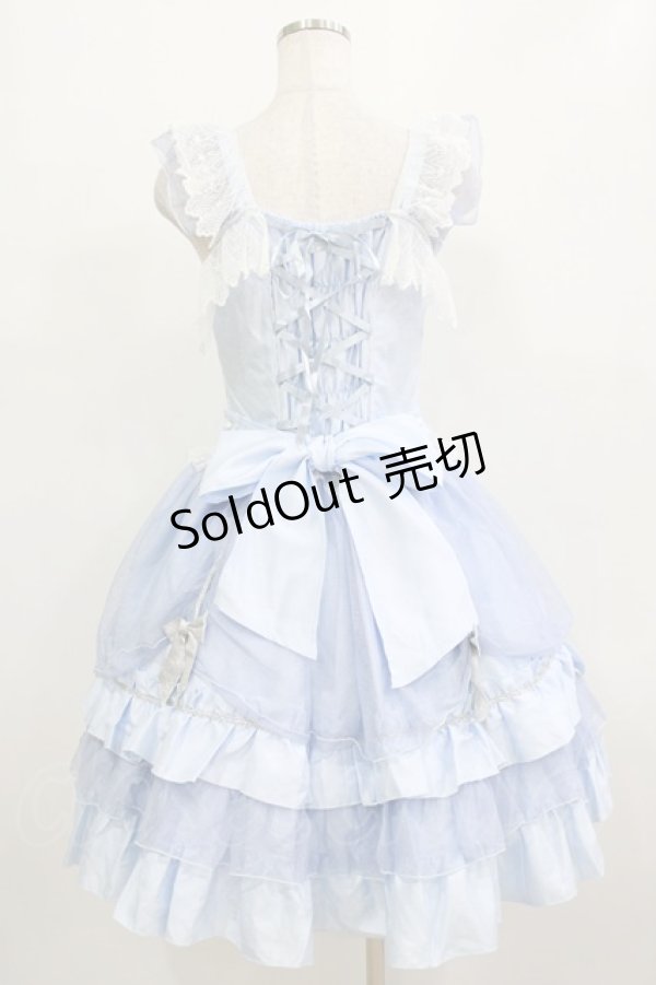 画像3: BABY,THE STARS SHINE BRIGHT / 雪の妖精ジャンパースカート Free サックス H-26-01-07-007-BA-OP-NS-ZH (3)