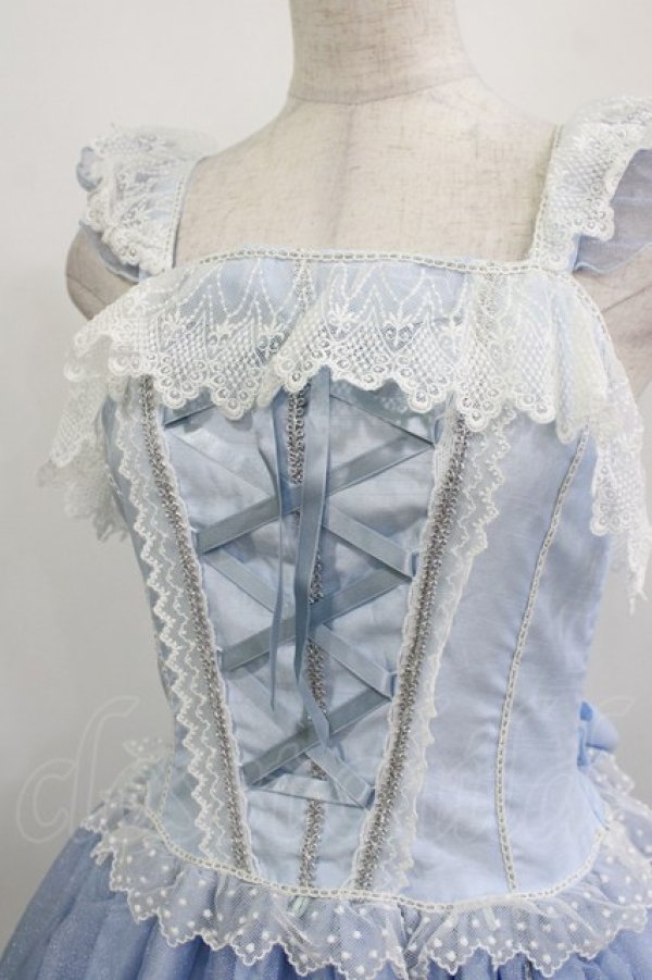 画像4: BABY,THE STARS SHINE BRIGHT / 雪の妖精ジャンパースカート Free サックス H-26-01-07-007-BA-OP-NS-ZH (4)