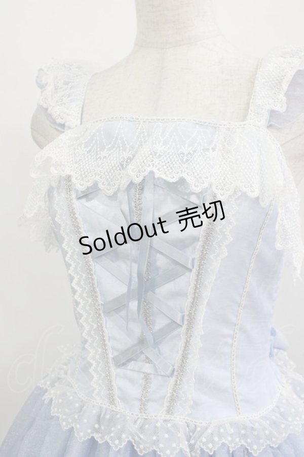 画像4: BABY,THE STARS SHINE BRIGHT / 雪の妖精ジャンパースカート Free サックス H-26-01-07-007-BA-OP-NS-ZH (4)