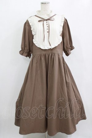 画像: m petit by misako / ナシジムジキリカエワンピース 4L  H-26-01-07-011-LO-OP-NS-ZH