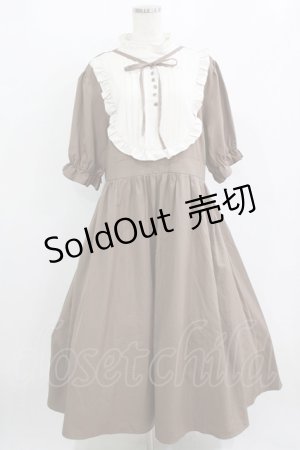 画像: m petit by misako / ナシジムジキリカエワンピース 4L  H-26-01-07-011-LO-OP-NS-ZH