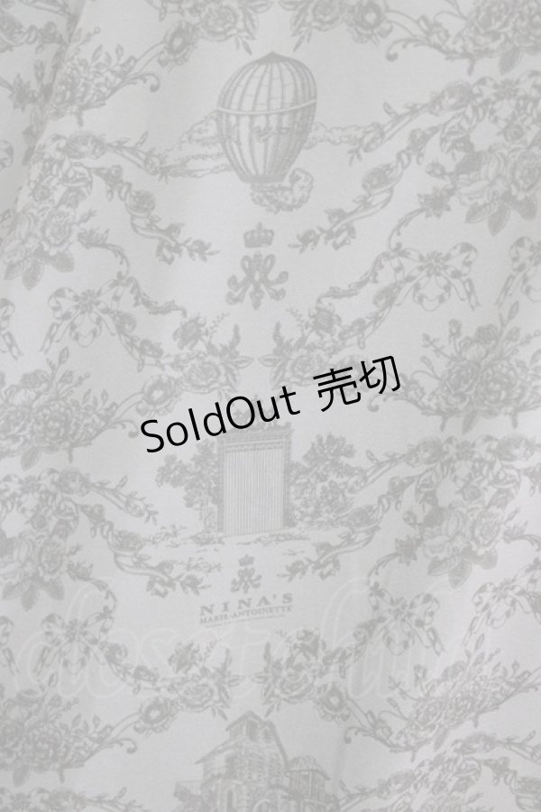 画像4: m petit by misako / MSKトワルドジュイジャンパースカート 4L グレー H-26-01-07-012-LO-SK-NS-ZH (4)