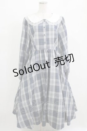 画像: m petit by misako / サンリオキャラクターズコラボ シナモロール ワンピース 4L ブルー H-26-01-07-013-LO-OP-NS-ZH