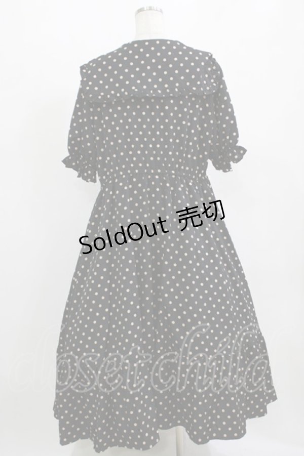 画像3: m petit by misako / ナシジドットワンピース 4L ブラック H-26-01-07-014-LO-OP-NS-ZH (3)