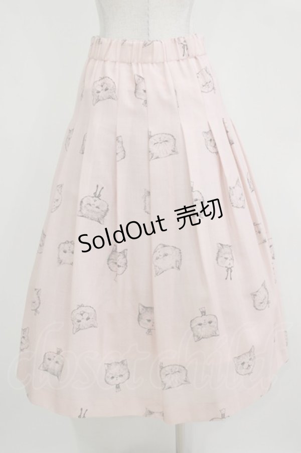 画像3: Franche Lippee / オリプリスカート M ピンク H-26-01-07-022-LO-SK-NS-ZH (3)