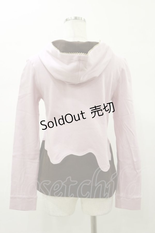 画像2: Angelic Pretty / Melty Ribbon Chocolateパーカー Free ピンク H-26-01-08-047-AP-TO-NS-ZH (2)