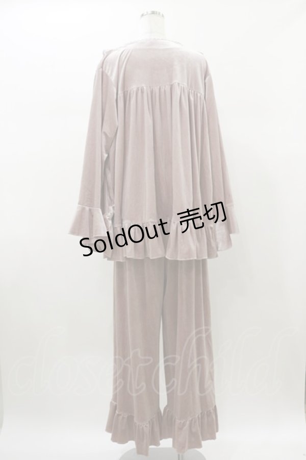 画像2: Kurumi Collaboration / マダムノクターンルームウエア LL ピンク H-26-01-08-049-LO-OP-NS-ZH (2)