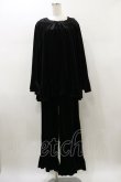 画像1: Kurumi Collaboration / マダムノクターンルームウエア LL ブラック H-26-01-08-050-LO-OP-NS-ZH (1)