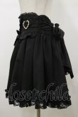 画像3: LIZ LISA / レースアップハートカシュクールスカート Free ブラック H-26-01-08-053-LO-SK-NS-ZH (3)