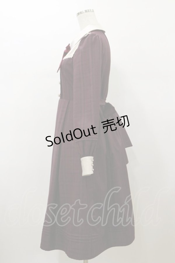 画像3: Amavel / Tarte Fillingクラシカルチェックワンピース Free  H-26-01-08-062-CA-OP-NS-ZH (3)