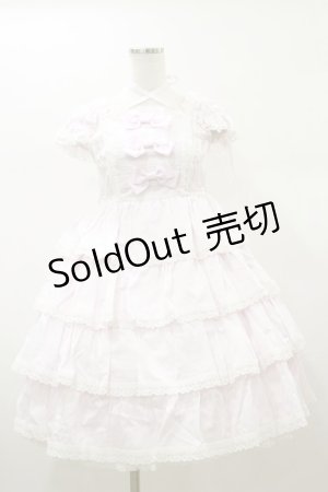 画像: BABY,THE STARS SHINE BRIGHT / リボンミルキーシュガージャンパースカート Free ピンク H-26-01-08-072-BA-OP-NS-ZH