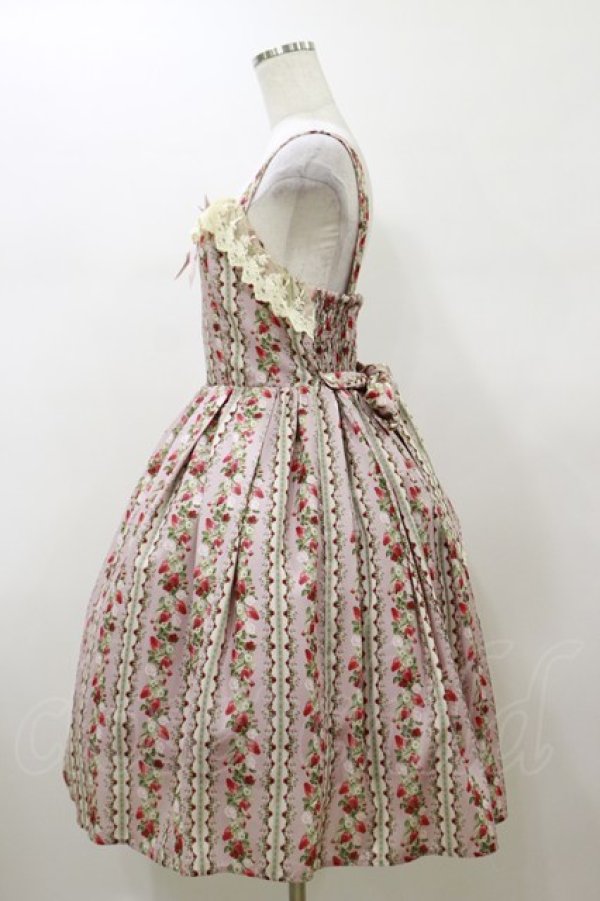 画像3: axes femme kawaii / ローズベリーガーデンジャンスカ M ピンク H-26-01-08-076-AX-OP-NS-ZH (3)