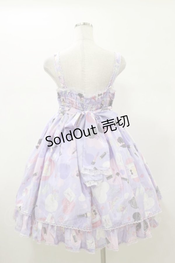 画像2: Angelic Pretty / Lovely Shoppingジャンパースカート Free ラベンダー H-26-01-08-079-AP-OP-NS-ZH (2)