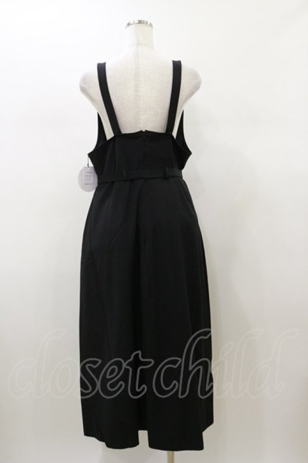 画像2: DearMyLoveRose / 細ベルトフェミニンジャンスカ 3L ブラック H-26-01-08-085-EL-OP-NS-ZH (2)