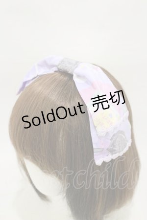 画像: Angelic Pretty / Lovely Shoppingカチューシャ  ラベンダー H-26-01-08-021-AP-AC-NS-ZH