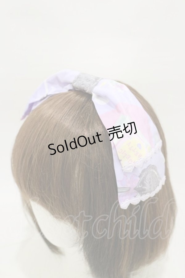 画像1: Angelic Pretty / Lovely Shoppingカチューシャ  ラベンダー H-26-01-08-021-AP-AC-NS-ZH (1)