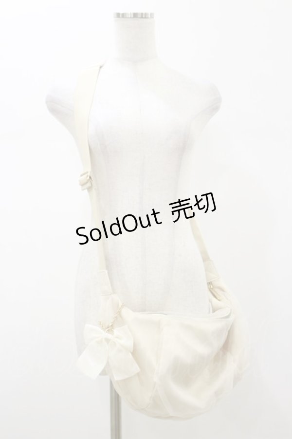 画像1: m petit by misako / AMチュールリボンSLD  アイボリー H-26-01-08-004-LO-BG-NS-ZH (1)