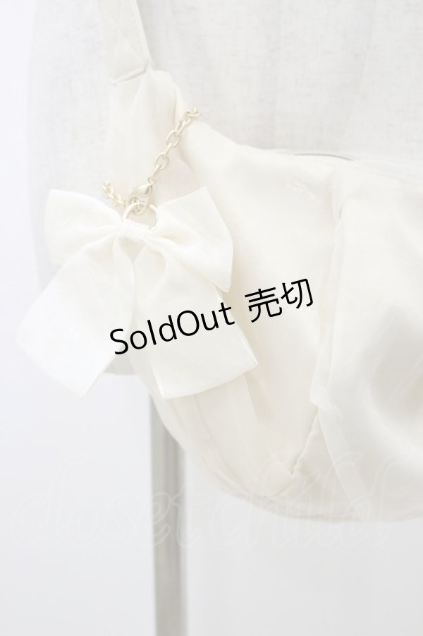 画像2: m petit by misako / AMチュールリボンSLD  アイボリー H-26-01-08-004-LO-BG-NS-ZH (2)