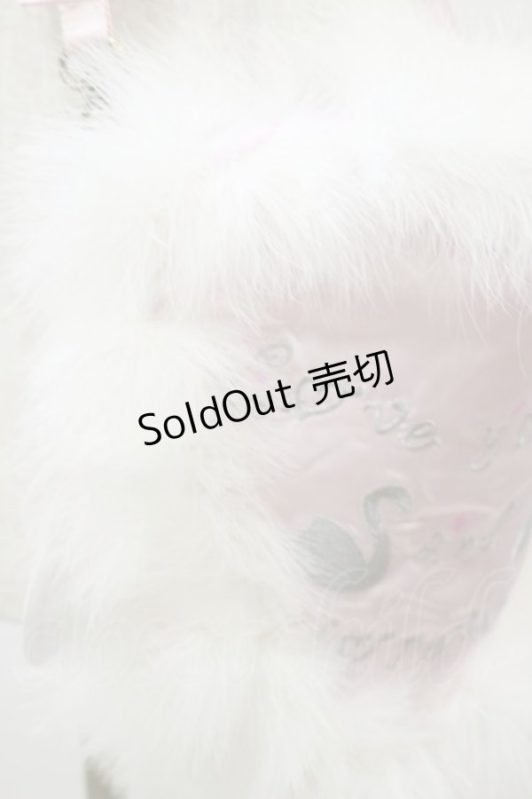 画像2: Swankiss / ハートフェザーバッグ  ピンク H-26-01-08-005-CA-BG-NS-ZH (2)