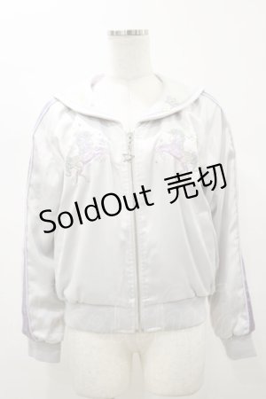画像: Secret Honey / ユニコーン刺繍セーラーブルゾン Free グレー H-26-01-08-041-CA-JA-NS-ZH