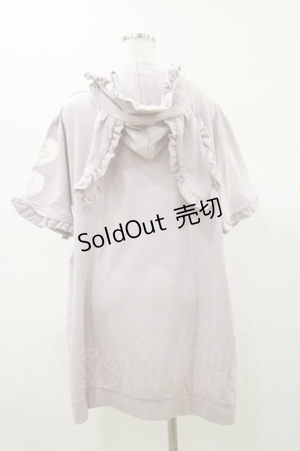 画像2: NOEMIE / マイメロディ/うさ耳フードフリル裏毛パーカー Free ピンク H-26-01-08-042-LO-TO-NS-ZH (2)